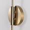 Nuvo Trilby 2-Light Wall Sconce - Matte Black with Burnished Brass 60/7393 - alternate 8